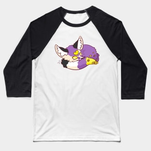 Enby Pride Fennec Fox Baseball T-Shirt